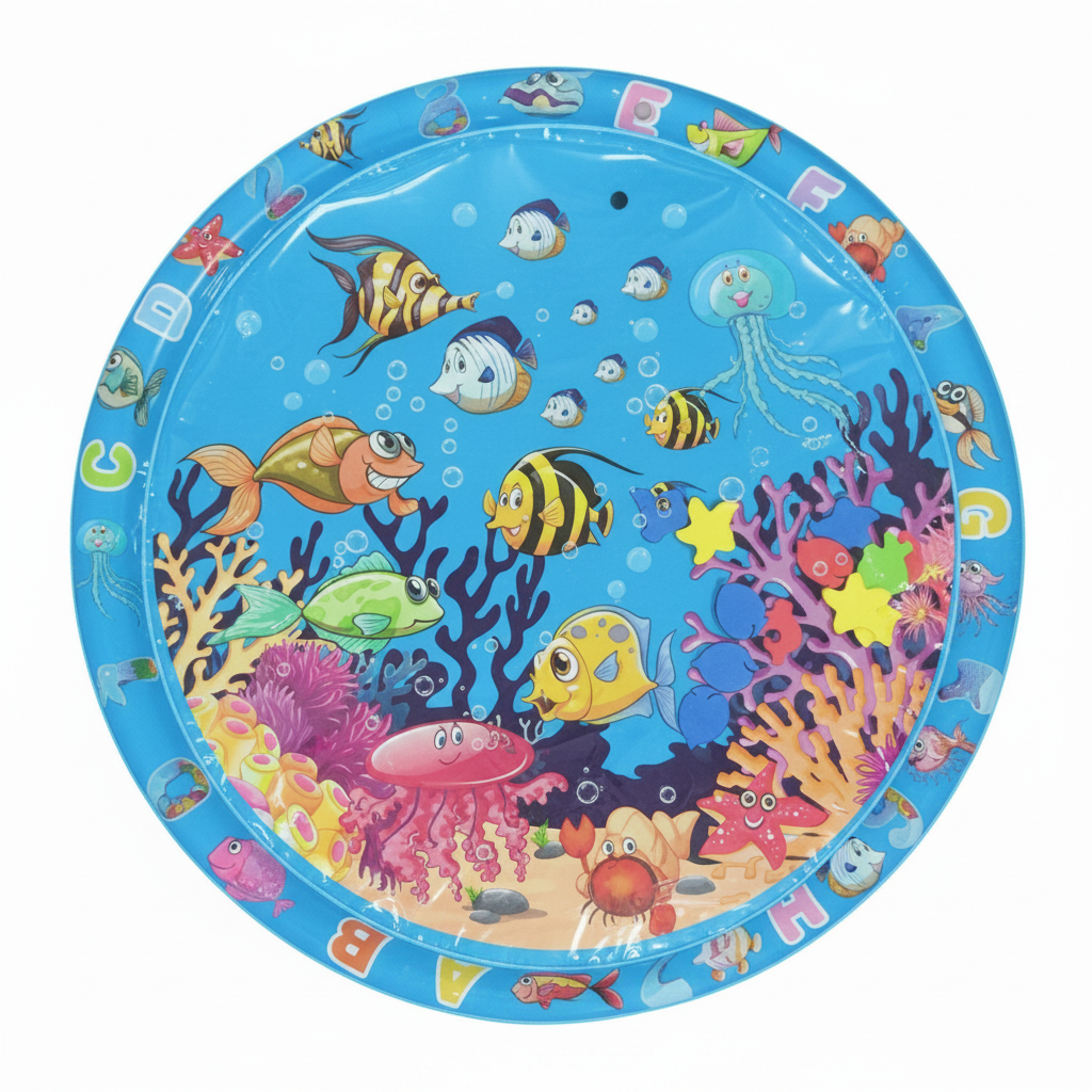 TinyWave – Cheerful & Developmental – Baby Sensory Water Mat