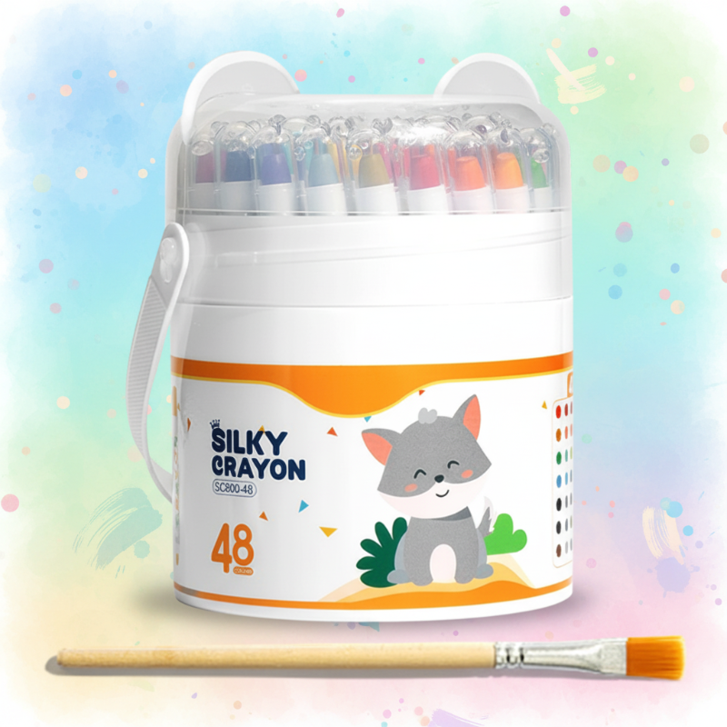 TinyArt – Educational & Safe – Water-Soluble Washable Marker Set