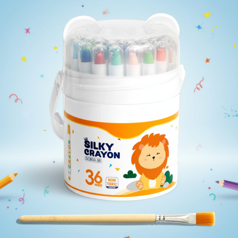 TinyArt – Educational & Safe – Water-Soluble Washable Marker Set