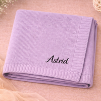 Thumbnail for Personalized Baby Blanket – Soft & Unique – Personalized Embroidered Cotton Blanket