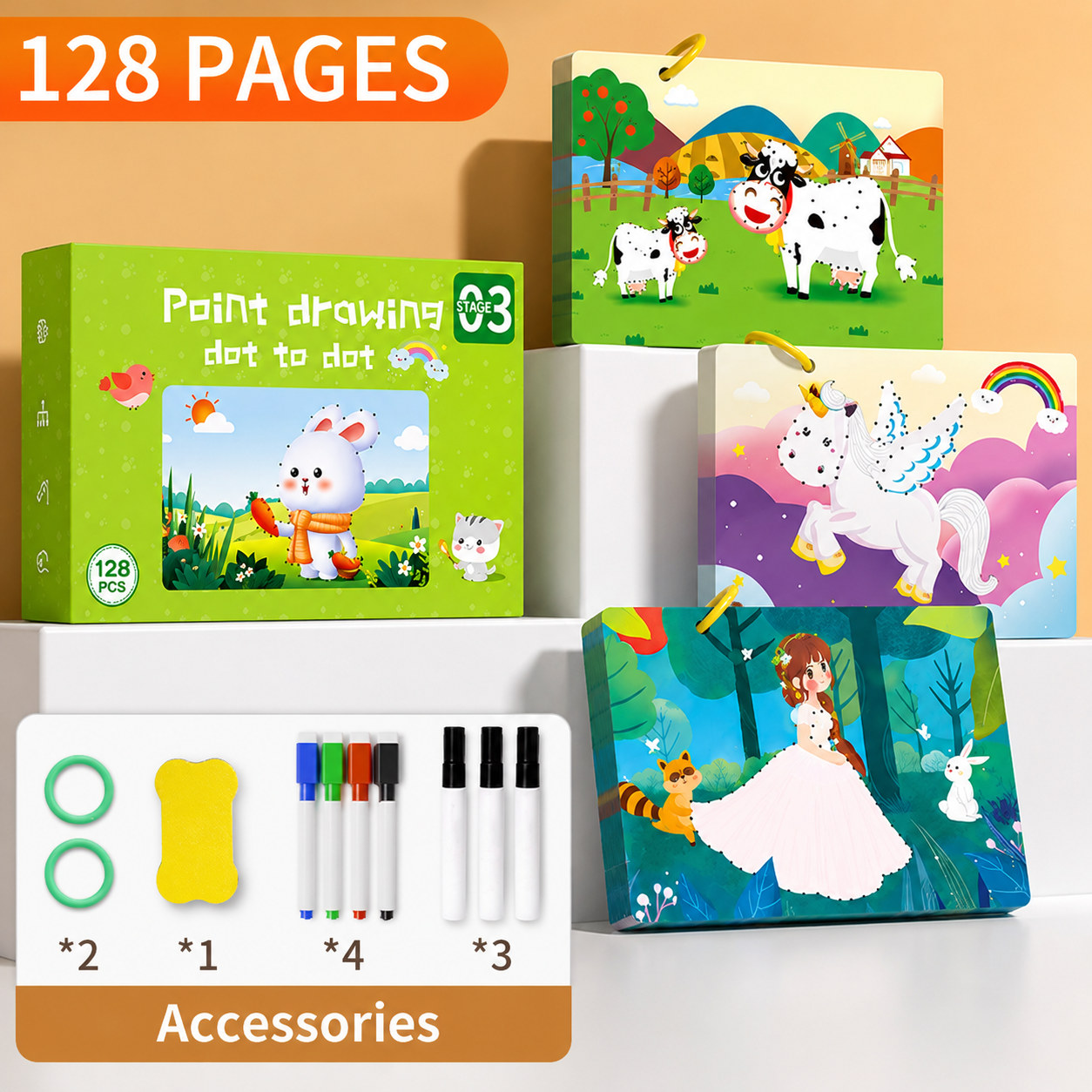 Line Book™ | First introduction to writing - Exercise book for children