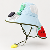 Thumbnail for HappyShade – Sun Protection & Cooling – Children's Summer Hat with Fan