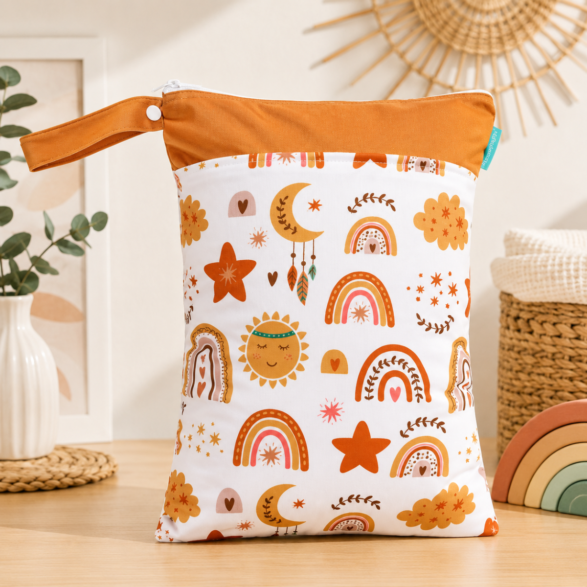 LittleBloom – Always Dry & Fresh – Reusable Waterproof Diaper Bag