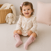 LittleCharm – Soft & Stylish – Girls' Knee-High Socks with a Bow