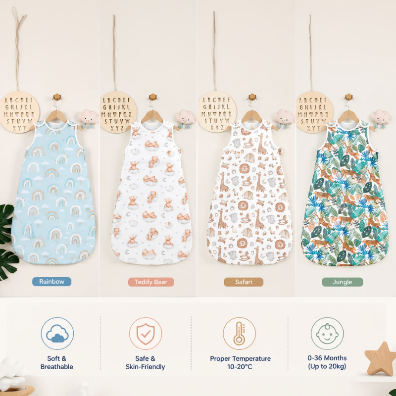 LittleDreams – Soft & Breathable – Sleepless Sleeper (Sleeveless)
