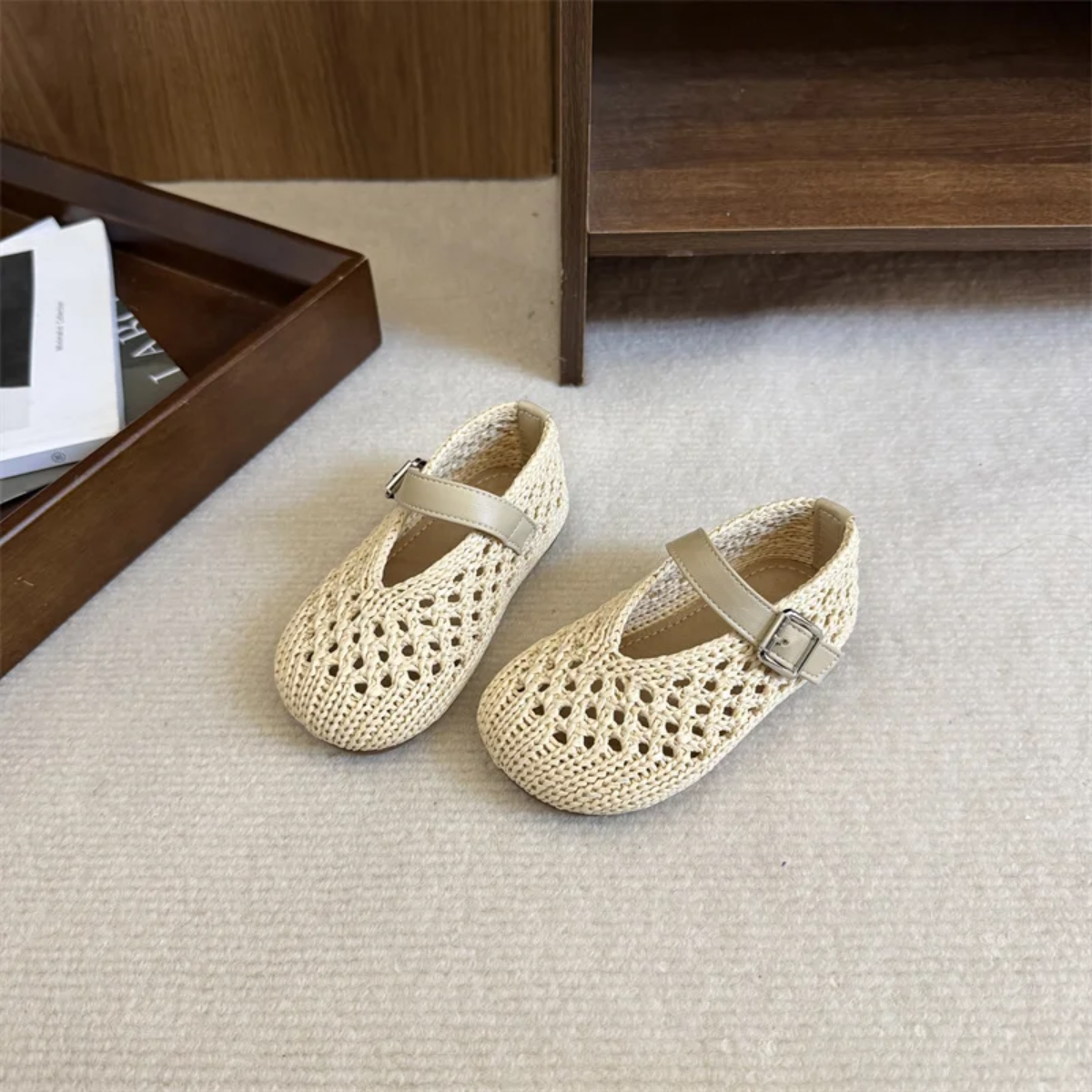 LittleWalkers – Comfort & Breathability – Mary Jane Ballerinas
