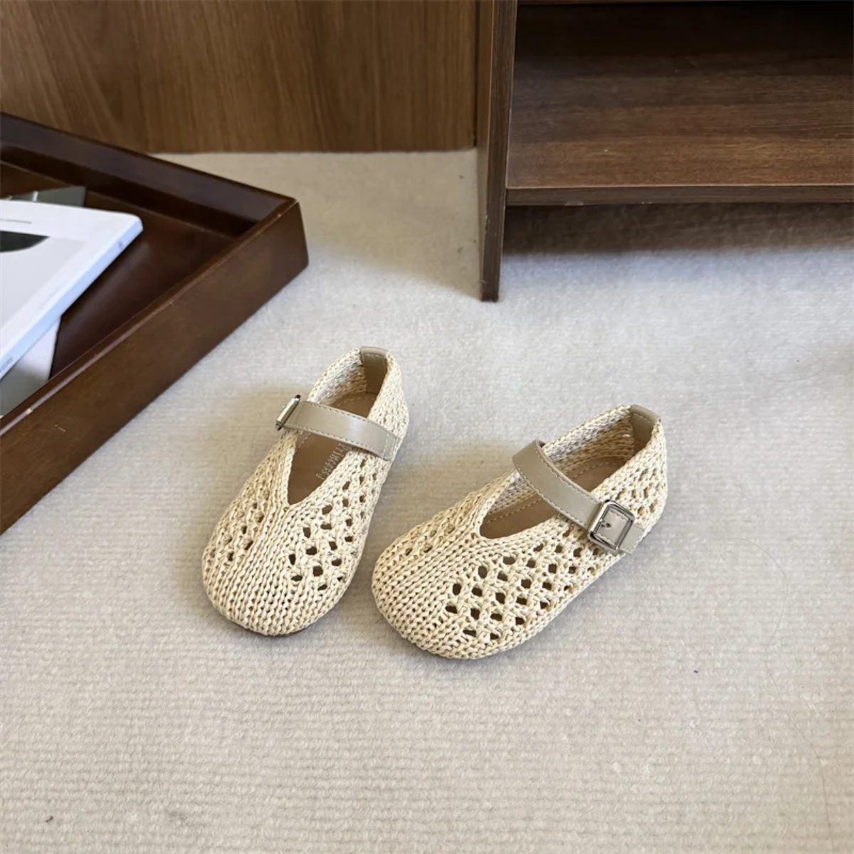 LittleWalkers – Comfort & Breathability – Mary Jane Ballerinas