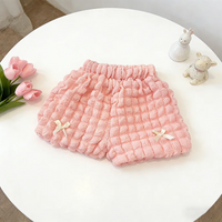 Thumbnail for LovelyBloom – Soft & Cute – Kids' Shorts with Ruffles and a Bow