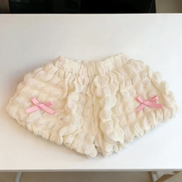 Thumbnail for LovelyBloom – Soft & Cute – Kids' Shorts with Ruffles and a Bow