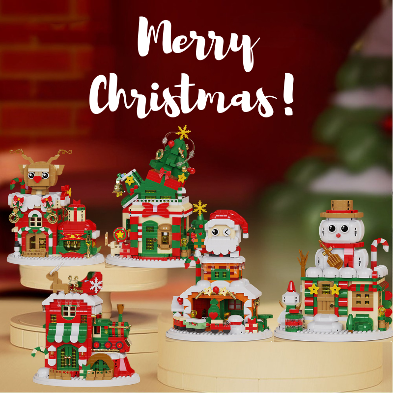 SnowieBlocks – Cute & fun – Christmas Building Blocks