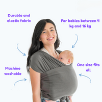 Thumbnail for SoftNest - Comfortable, Breathable & Safe - Ergonomic Baby Carrier