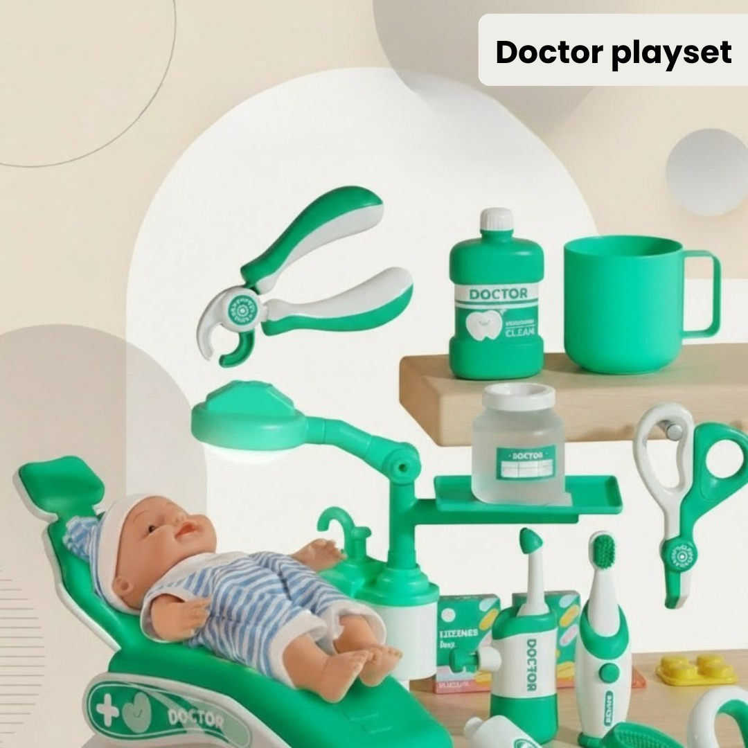 MedJoy – Educational and interactive – Doctor and dentist play set