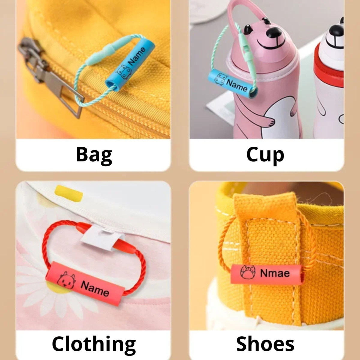 TagBuddy – Safe & Personal – Personalized Name Label