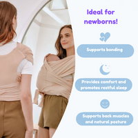 Thumbnail for SoftNest - Comfortable, Breathable & Safe - Ergonomic Baby Carrier