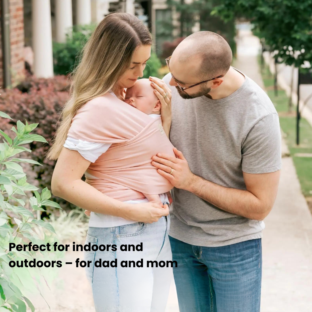 ComfortCarry – Back-friendly Carrying – Ergonomic Baby Carrier