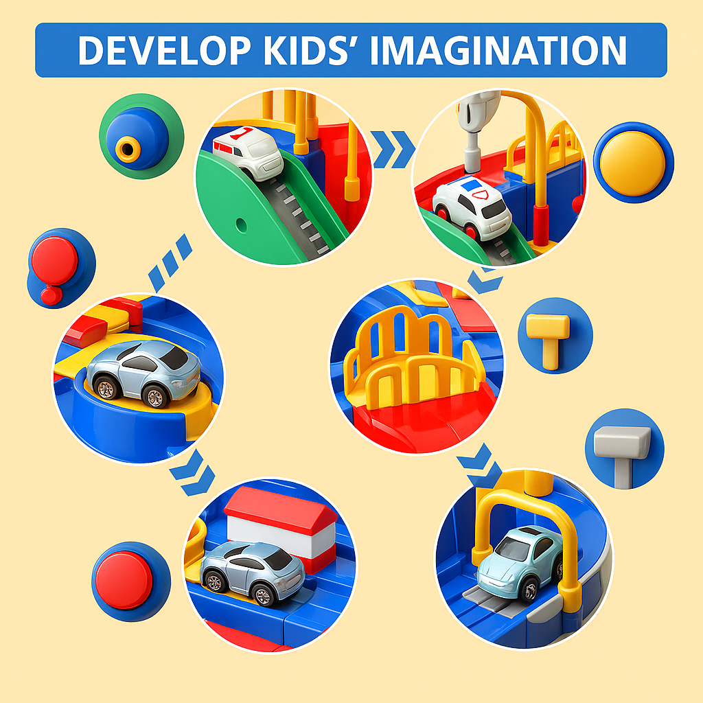 Car Adventure - Exercise your brain - Cars in the city