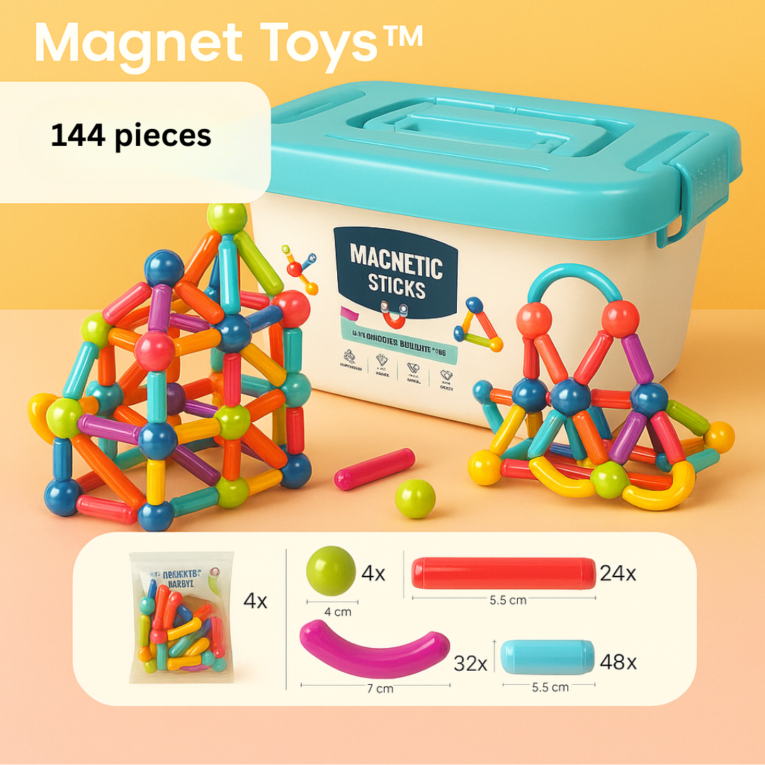 Magnet Toys™ - Get creative with magnets - Magnetic Sticks