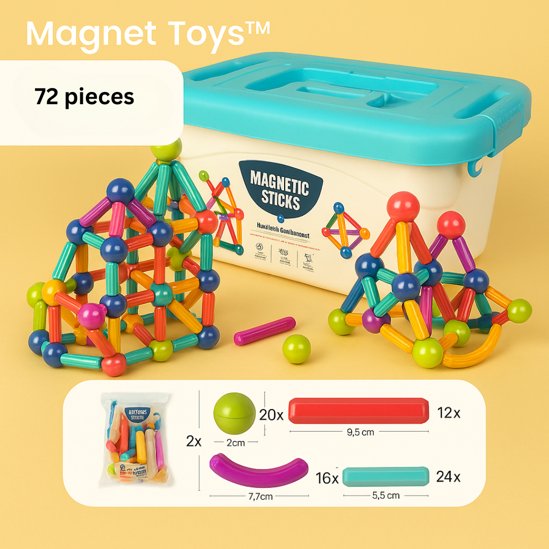 Magnet Toys™ - Get creative with magnets - Magnetic Sticks