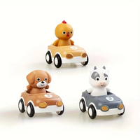 Thumbnail for AnimalRide – Playful & Cute – Silicone Animal Cars (3-Pack)