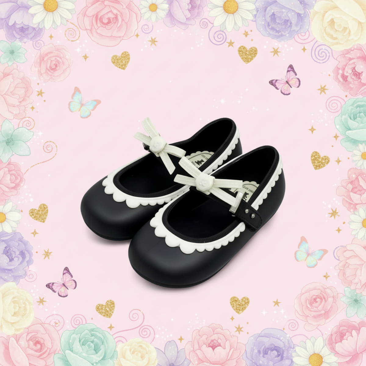 MiniChic – Elegance & Style – Children's Slippers with a Bow