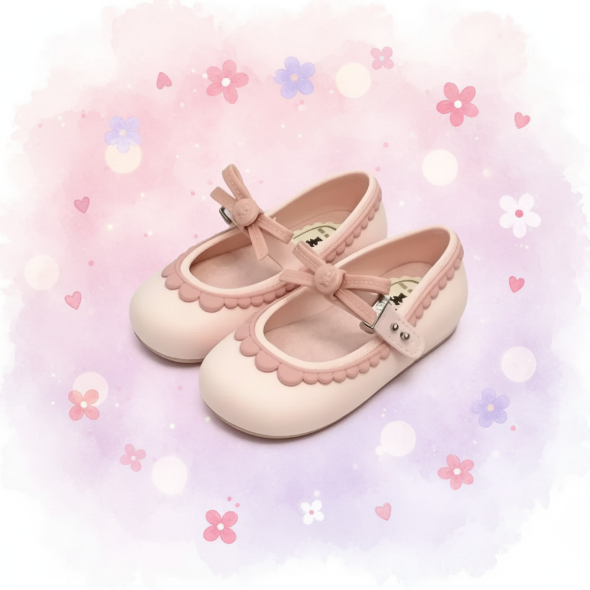 MiniChic – Elegance & Style – Children's Slippers with a Bow