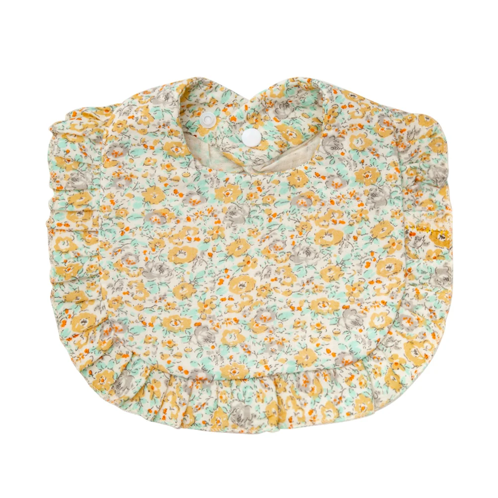 BabyBloom – Cute & Comfortable – Baby Bib with Ruffled Edg