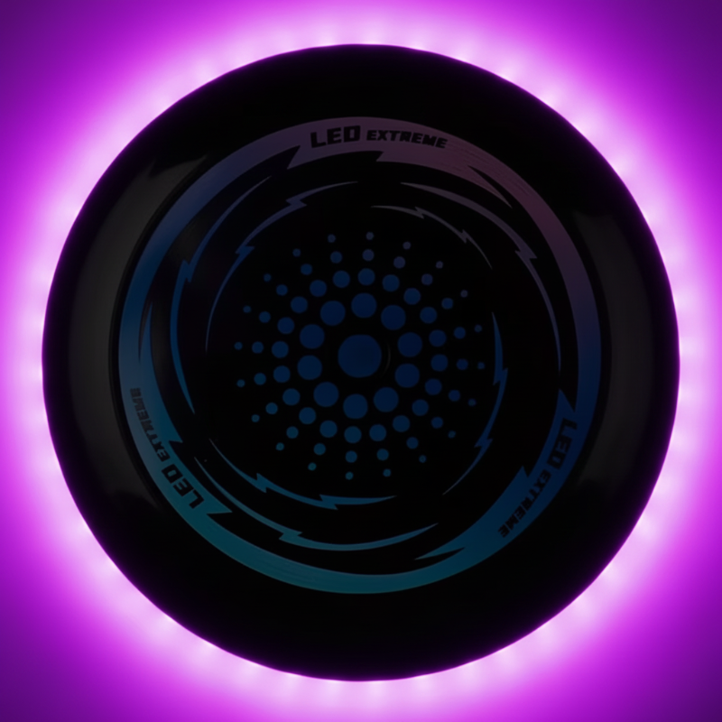 NightFly – Glowing & Sturdy – LED Frisbee