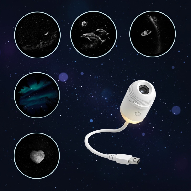 NightSky – Dimmable & Magical in the Bedroom – LED Galaxy Lamp