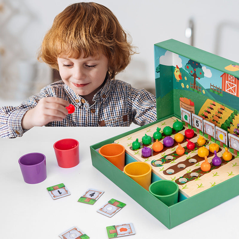 EduFarm – Playful Learning - Montessori Counting & Coloring Game for Children