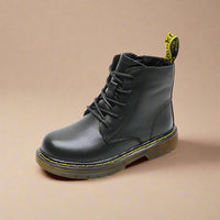 Thumbnail for BlackLine – Strong & Comfortable – Lace-Up Combat Boots