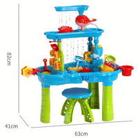 Thumbnail for AquaPlay – Summer Fun & Discovery - 3-Layer Sand and Water Play Table
