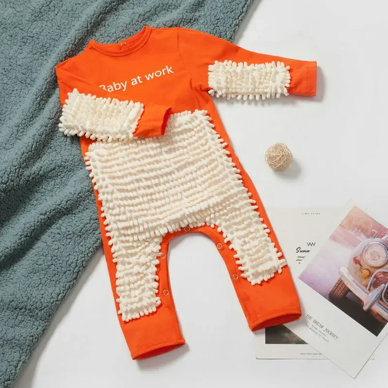 TinyCleaner – Soft & Practical – Baby Jumpsuit for Crawling and Playing