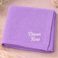 Thumbnail for Personalized Baby Blanket – Soft & Unique – Personalized Embroidered Cotton Blanket