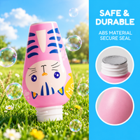 Thumbnail for BubblePals – Cheerful & Playful – Spill-Proof Mini Bubble Blower with Animal Design