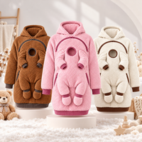 Thumbnail for MamaHug – Warm & Practical – 2-in-1 Hoodie for Mom and Baby