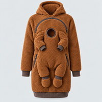 Thumbnail for MamaHug – Warm & Practical – 2-in-1 Hoodie for Mom and Baby