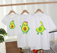 Thumbnail for Mini Fashion™ - Matching With The Family - Avocado T-shirt White