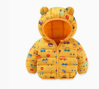 Thumbnail for Mini Fashion™ - Polyester winter coat with hood.