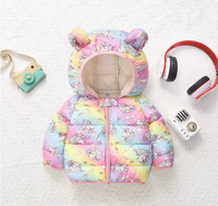 Thumbnail for Mini Fashion™ - Polyester winter coat with hood.