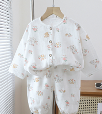 Thumbnail for Mini Fashion™ - Airy Material - Linen Dress Set