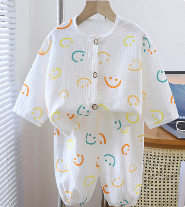 Mini Fashion™ - Airy Material - Linen Dress Set
