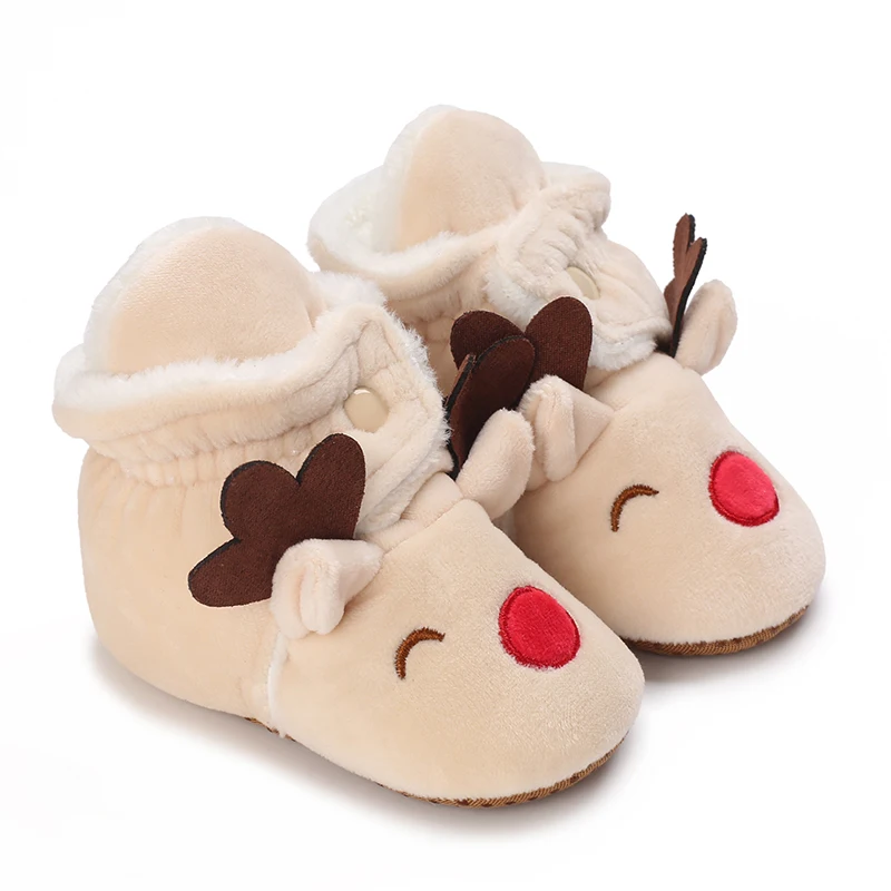 TinyBoots – Cozy & Comfortable – Plush Baby Shoes for Winter