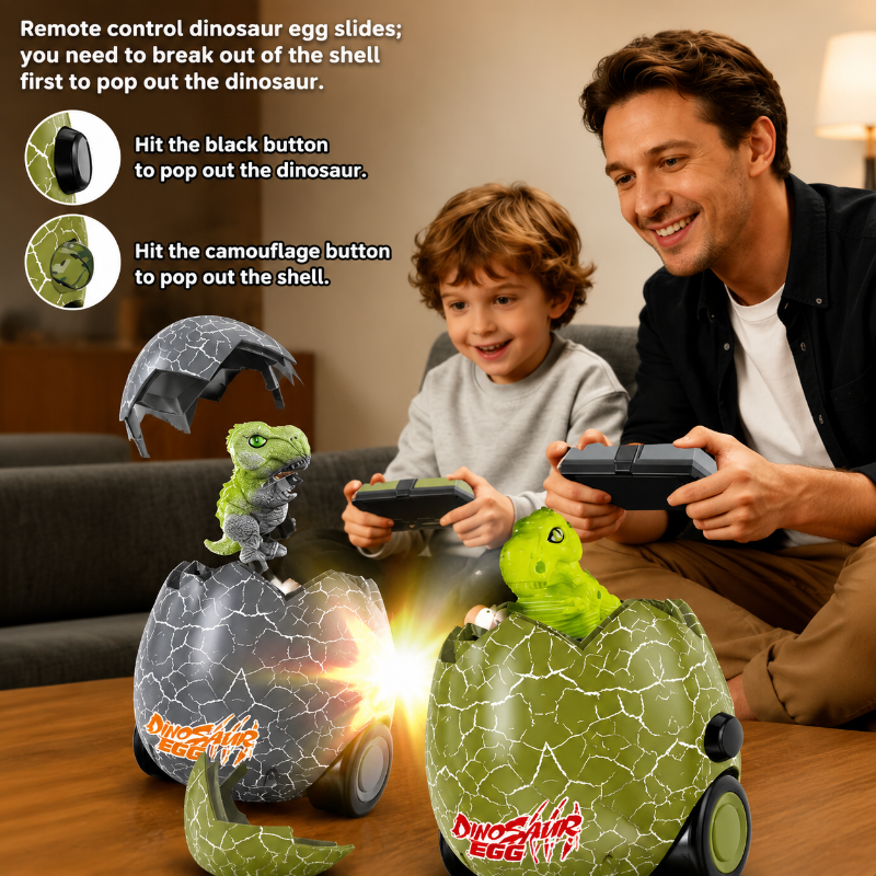 RoarPlay – Exciting & Interactive – RC Dinosaur Egg