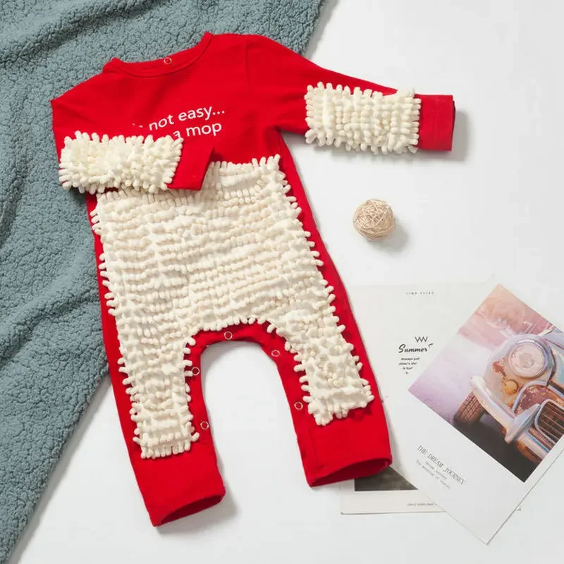TinyCleaner – Soft & Practical – Baby Jumpsuit for Crawling and Playing