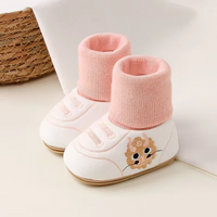 Thumbnail for LittleCloud – Cozy & Practical – Warm Baby Shoes with High Socks