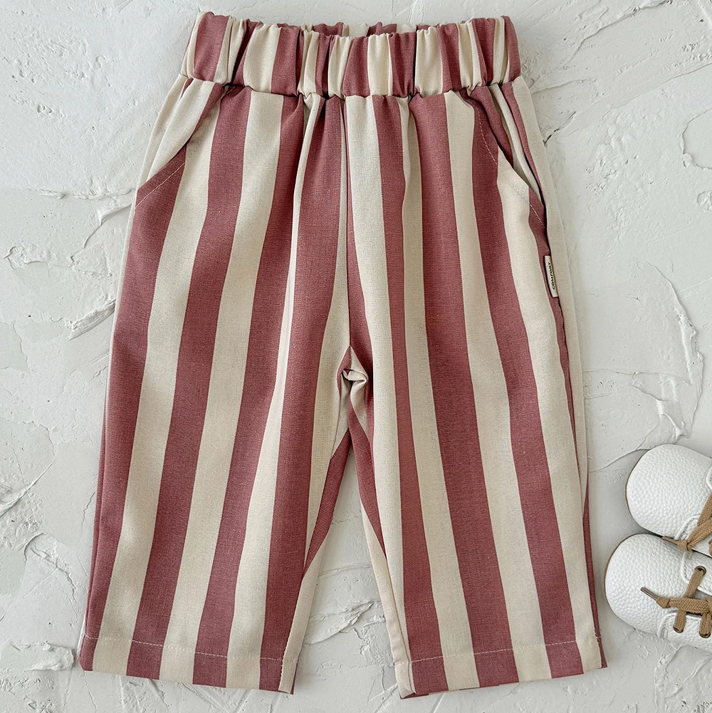 SoftStripe – Soft & Comfortable – Baby Pants with a Striped Design