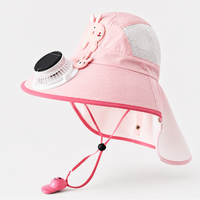 Thumbnail for HappyShade – Sun Protection & Cooling – Children's Summer Hat with Fan
