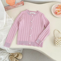 Thumbnail for CozyBelle – Elegant & Warm – Knitted Cardigan with Buttons