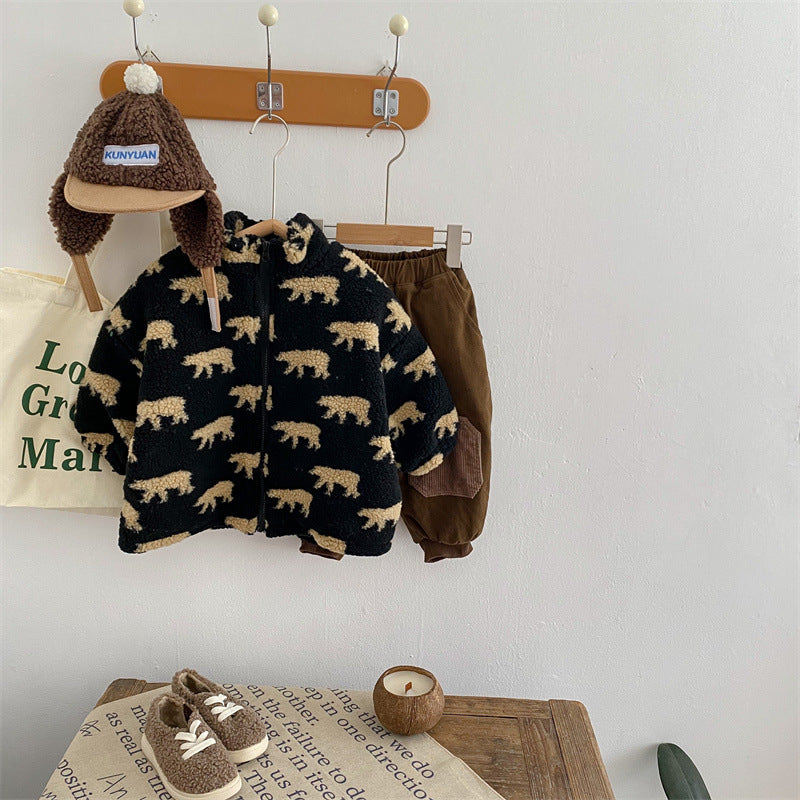 Mini Fashion™  – Extra Soft & Warm – Bear Fleece Vest