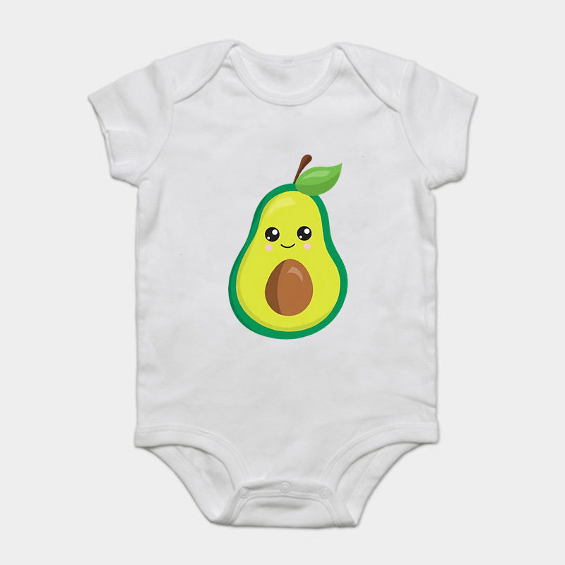 Mini Fashion™ - Matching With The Family - Avocado T-shirt White